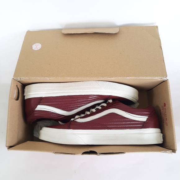 Vans Old Skool Moto Leather Sneakers 6M/7.5W - Picture 1 of 11